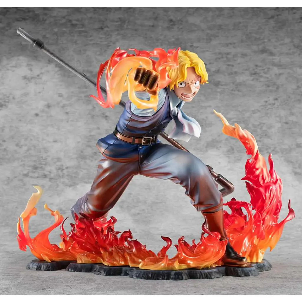 Figurine One Piece pop sabo fire fist ltd ed sta